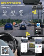 دوربین خودرو DISCOVERY با قابلیت Wi-Fi داخلی - خرید از گجتیک | انتقال آسان فایل‌ها از دوربین خودرو