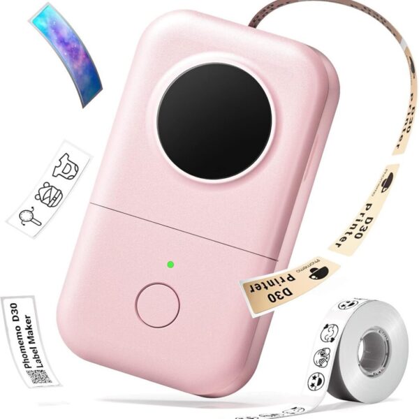 لیبل ساز بلوتوثی Phomemo D30 نمای کلی دستگاه - خرید از گجتیک | لیبل ساز, چاپگر حرارتی, Phomemo D30