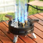 اجاق گاز تاشو AEM-005B با عملکرد مؤثر در فضای باز - خرید از گجتیک | اجاق مخصوص پخت‌وپز کمپینگ