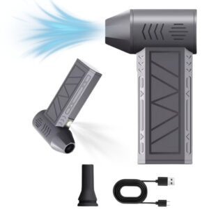 مینی جت فن ZY7400-SE/PRO با نور LED و طراحی قابل حمل - خرید از گجتیک | جت فن قدرتمند شارژی