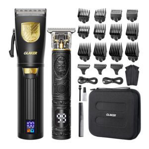 ماشین اصلاح Glaker مدل 1019+6026 با نمایشگر LED – خرید از گجتیک | اصلاح حرفه‌ای، ماشین اصلاح با LED