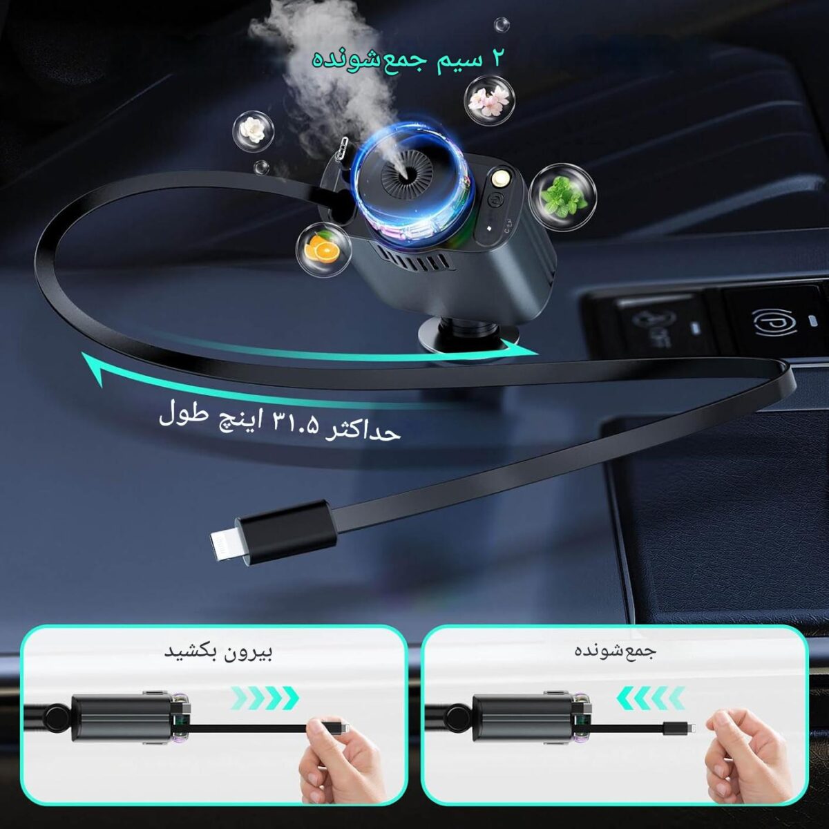 پخش رایحه نانو از خوشبوکننده Wo