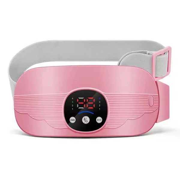 عکس ماساژور قاعدگی P22 در حال نمایش صفحه LCD با حالت ماساژ فعال