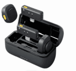 میکروفون یقه‌ای بی‌سیم دو نفره مدل SX27 با پشتیبانی از تایپ‌سی و لایتنینگ