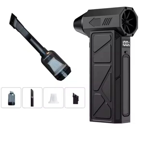 اقلام همراه جارو شارژی مدل 7228 شامل سری‌ها و شارژر