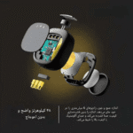 میکروفون یقه‌ای SX27 با کیفیت ضبط حرفه‌ای و ضد نویز