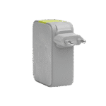 نمای جانبی شارژر با پورت‌ها