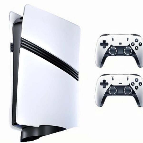 نمای جانبی کنسول بازی گیم استیک پرتابل GS5 Pro همراه دو دسته