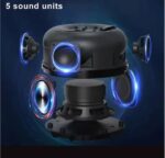 اسپیکر بی‌سیم شارژی L90PRO در حال پخش موسیقی