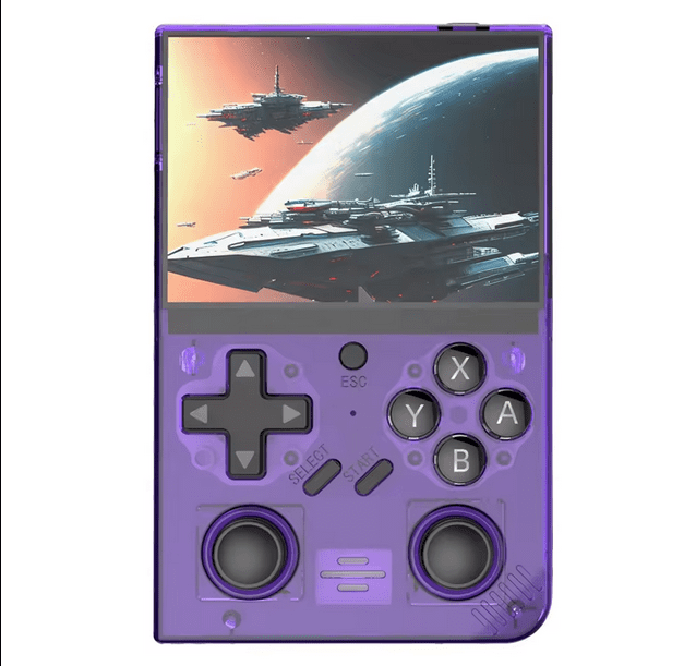 کنسول بازی R35 Plus در حال اجرای بازی کلاسیک