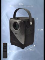 پروژکتور گیمینگ Umiio Q3 Pro Android با سیستمعامل اندروید، نمایش تصویر تا 150 اینچ، اتصالات بیسیم، بلندگوی داخلی، و تصحیح تصویر، گزینهای عالی برای گیمرها و علاقهمندان به سینمای خانگی است. سازگار با کنسولهای بازی و دارای لوازم جانبی کامل.