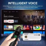 اندروید باکس K8 PRO با بیش از 40,000 بازی داخلی، کیفیت تصویر 8K و سیستم‌عامل Android 12.1، گزینه‌ای ایده‌آل برای تماشای فیلم و بازی است.