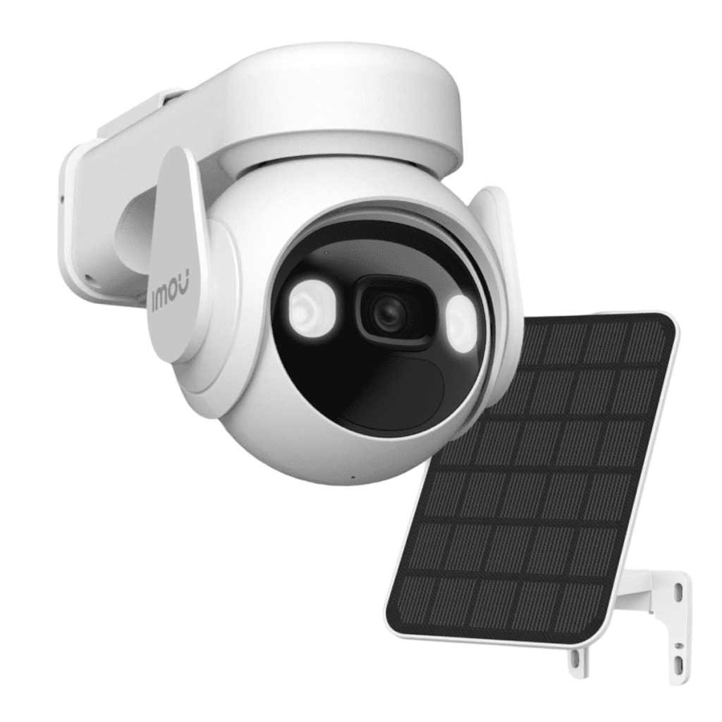 دوربین مداربسته سیمکارتی خورشیدی آیمو مدل Imou Cell PT 4G Solar با رزولوشن 3 مگاپیکسل، چرخش 360 درجه، دید در شب رنگی و پشتیبانی از سیم‌کارت 4G، بهترین انتخاب برای نظارت هوشمند در فضاهای بدون برق و مودم است. قابلیت شارژ با پنل خورشیدی و باتری 15000mAh این دوربین را به یک انتخاب ایده‌آل برای محیط‌های باز تبدیل می‌کند.