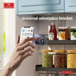 نصب هولدر موبایل مکشی روی شیشه خودرو