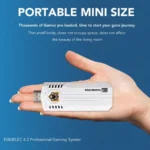 اندروید باکس K8 PRO با بیش از 40,000 بازی داخلی، کیفیت تصویر 8K و سیستم‌عامل Android 12.1، گزینه‌ای ایده‌آل برای تماشای فیلم و بازی است.