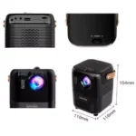 پروژکتور گیمینگ Umiio Q3 Pro Android با سیستمعامل اندروید، نمایش تصویر تا 150 اینچ، اتصالات بیسیم، بلندگوی داخلی، و تصحیح تصویر، گزینهای عالی برای گیمرها و علاقهمندان به سینمای خانگی است. سازگار با کنسولهای بازی و دارای لوازم جانبی کامل.