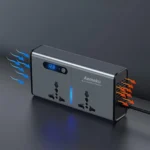 اینورتر 200 وات خودرو با فن هوشمند برای عملکرد پایدار – خرید از گجتیک | فن هوشمند, عملکرد پایدار