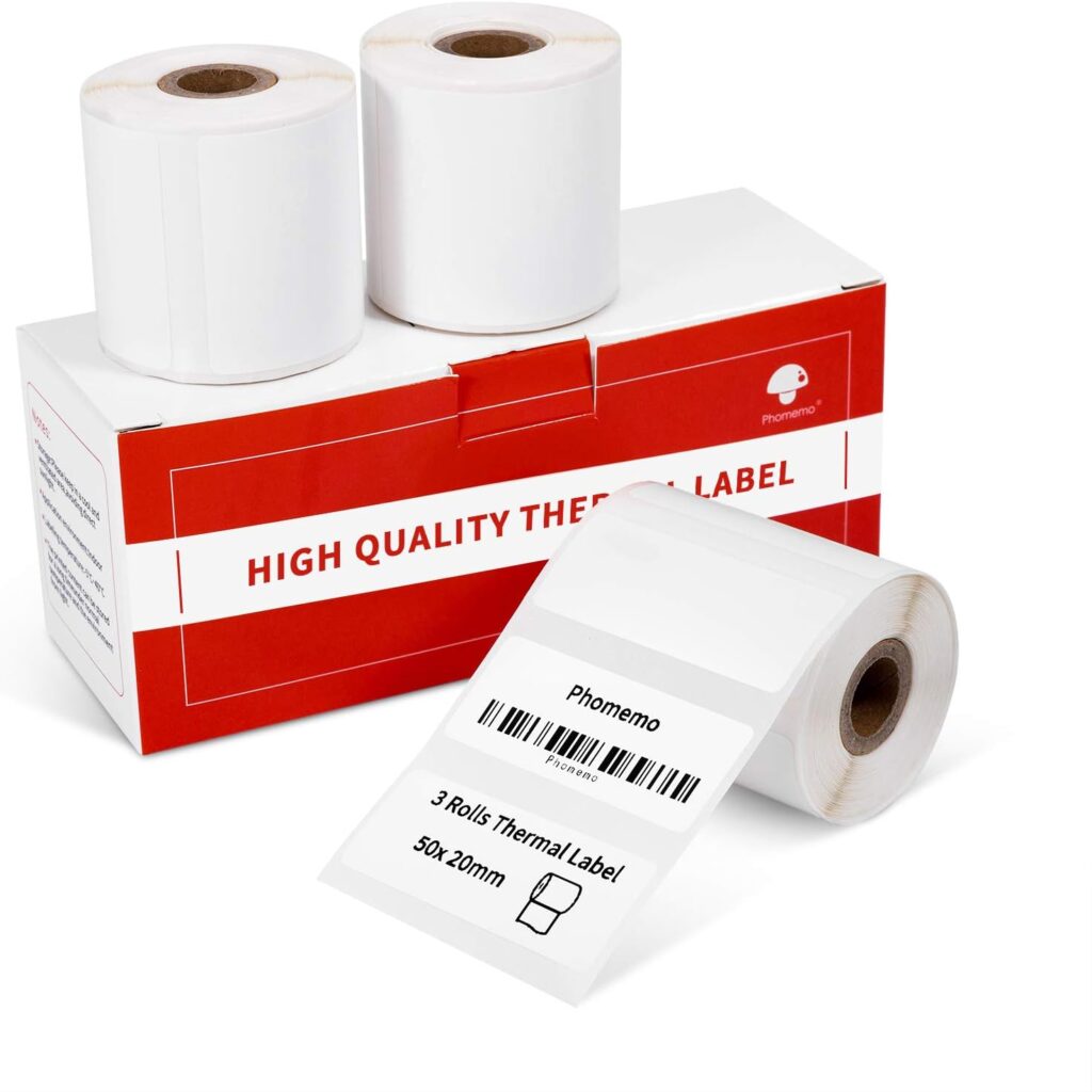 سازگاری برچسب Phomemo با M220 و M120 - خرید از گجتیک | رول لیبل سازگار, برچسب پرینتر