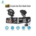 دوربین خودرو سه لنزه BLACK BOX با کیفیت Full HD و زاویه دید ۳۶۰ درجه