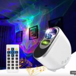 پروژکتور کهکشانی با افکت‌های نور ماه و ستاره‌های سبز - خرید از gadgetik.ir | پروژکتور ستاره‌ای, پروژکتور نور ماه