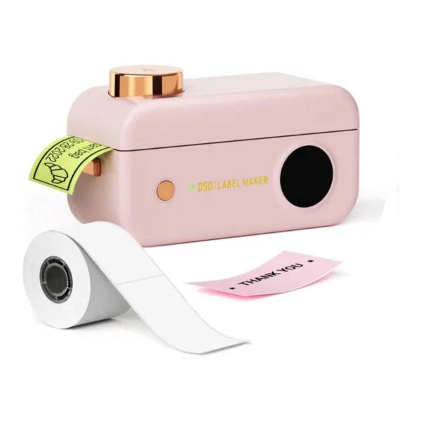 دستگاه لیبلساز Phomemo D50 با طراحی جمعوجور - خرید از گجتیک | دستگاه لیبلساز, Phomemo D50, چاپگر حرارتی بیسیم