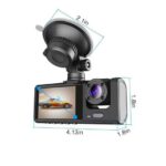 دوربین خودرو وایفای دار سه لنزه BLACK BOX WIFI مدل 2024 - Image 12