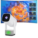 پروژکتور K2 روی سهپایه در سفر - خرید از فروشگاه گجتیک | پروژکتور برای کمپینگ, پروژکتور شارژی, پروژکتور سبک