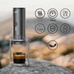 دکمه‌ استارت و نمایشگر LED و امکانات دستگاه - خرید از گجتیک | کاربری آسان اسپرسوساز شارژی Cera