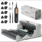 ست پیچ گوشتی 180 عددی JAKEMY JM-8192 با کیفیت ساخت بالا و طراحی ارگونومیک مناسب برای تعمیرات لوازم الکترونیکی، موبایل، کنسول‌های بازی و بسیاری از دستگاه‌های دیگر. ابزار کامل و همه‌کاره برای حرفه‌ای‌ها و علاقه‌مندان به تعمیرات.