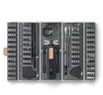 ست پیچ گوشتی 180 عددی JAKEMY JM-8192 با کیفیت ساخت بالا و طراحی ارگونومیک مناسب برای تعمیرات لوازم الکترونیکی، موبایل، کنسول‌های بازی و بسیاری از دستگاه‌های دیگر. ابزار کامل و همه‌کاره برای حرفه‌ای‌ها و علاقه‌مندان به تعمیرات.