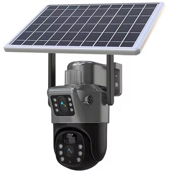 دوربین بی‌سیم S18 با پایه چرخشی – خرید از گجتیک | دوربین مداربسته گردان