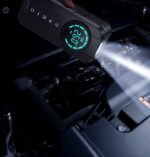 جامپ استارتر و پمپ باد چهار کاره مدل MK-326، بهترین همراه در سفر و شرایط اضطراری! دارای جامپ استارت قدرتمند، پمپ باد دیجیتال، پاوربانک 12000mAh و چراغ قوه LED. مناسب برای خودروهای بنزینی تا 7.0 لیتر و دیزلی تا 4.0 لیتر.