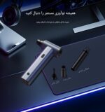 نمایی از پورت Type-C جارو شارژی MD-J01MAX-V برای شارژ - خرید از گجتیک | جارو شارژی قوی