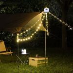 ریسه چراغ کمپینگ مدل YD-2314 نصب شده روی درخت - خرید از گجتیک | نور تزئینی فضای باز