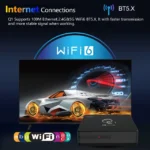 سرعت بالا در اندروید باکس Q1 RBOX با ریموت کنترل – خرید از گجتیک | Android TV Box قدرتمند