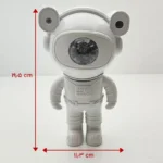 ابعاد مدل ASTRONAUT با کابل USB Type-C - خرید از گجتیک | رقص نور کهکشانی، شارژ از طریق USB