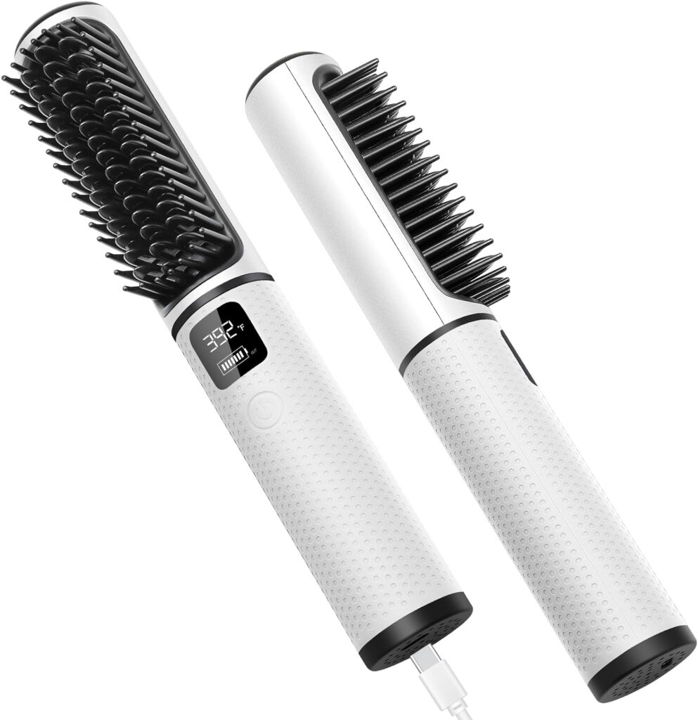 برس شارژی صاف کننده مو مدل YL009 – خرید از گجتیک | برس مو شارژی، مناسب سفر