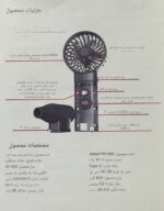 جت فن دوکاره VIOLENT FAN II مدل SY-002 با طراحی شفاف و موتور توربو - Image 5