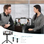 ضبط ولاگ و لایو استریم با میکروفون بی‌سیم K9 — خرید از گجتیک | Vlogging and Live Streaming with K9 Wireless Microphone