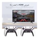 کنسول بازی F10 در حال اجرا روی تلویزیون