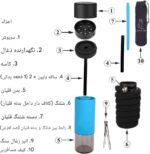 اجزای جداشونده قلیون خودرو برای شست‌وشوی آسان