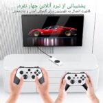 کنسول M88 Retro Game Stick در کنار تلویزیون ۴K