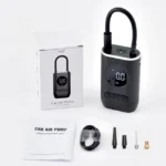 پاور بانک کمپرسور باد شارژی مدل CZK-3668 با باتری 4000 میلی‌آمپر | پمپ باد قابل حمل دیجیتالی خودرو و موتور - Image 9