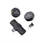 میکروفون یقه‌ای M1 با پورت تایپ سی و آیفون