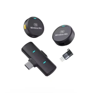 میکروفون یقه‌ای M1 با پورت تایپ سی و آیفون